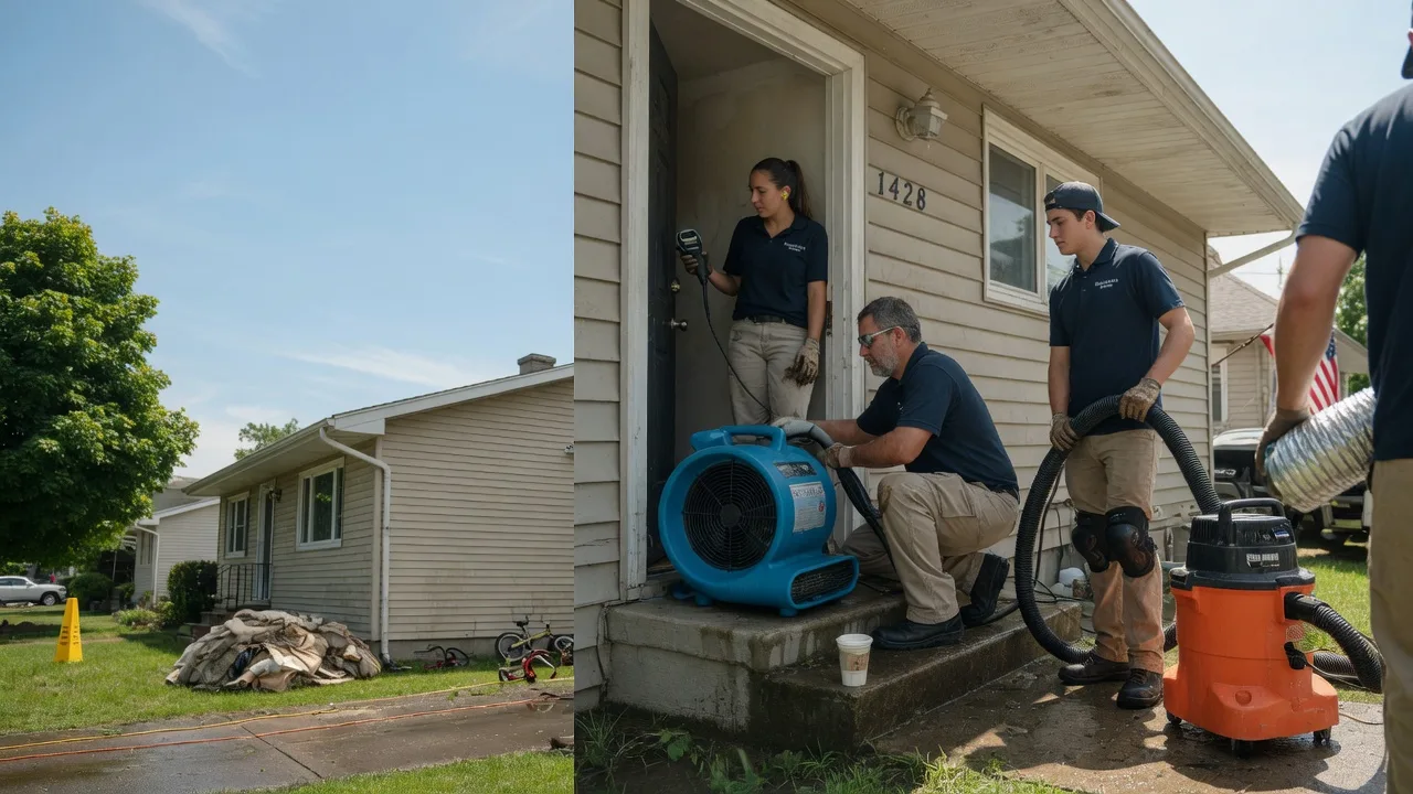 Water Damage Restoration in Iowa near me